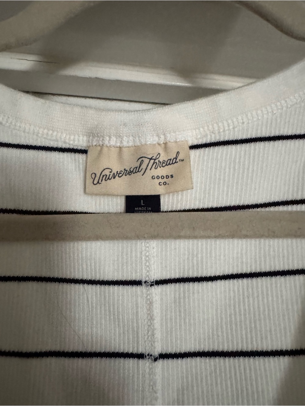 Universal Thread Striped Ribbed Tank - Picture 2 of 3